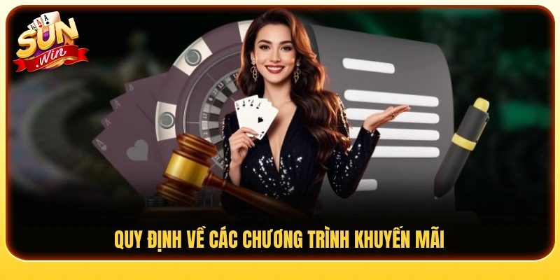 Quy tắc tham gia các chương trình khuyến mãi 