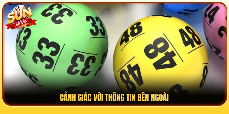 Thận trọng trước các nguồn thông tin không rõ ràng 