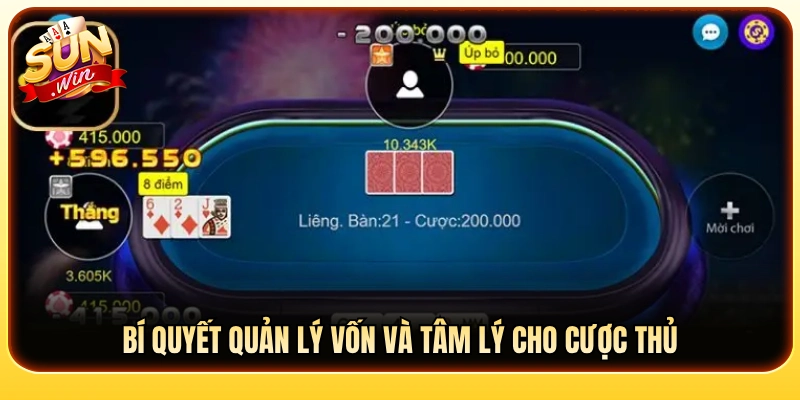 Phương pháp kiểm soát tài chính và giữ vững tâm lý khi đặt cược 