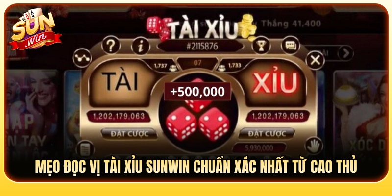 Bí kíp đọc bảng vị tài xỉu của các tay chơi lão luyện 