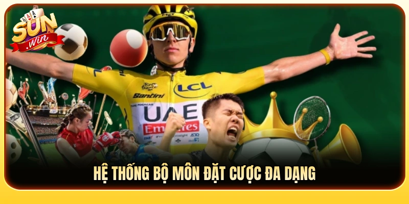 Tổng hợp các thể loại thể thao Sunwin đa dạng và hấp dẫn 